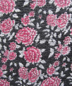 3mm Fabric On Soft Wool Felt Fuchsia