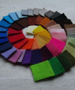 1.2 to 1.5mm Thick Wool Felt Samples