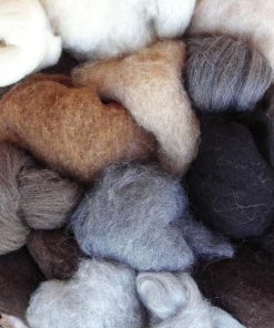 Natural Coloured Wool Fleece Bag 190g