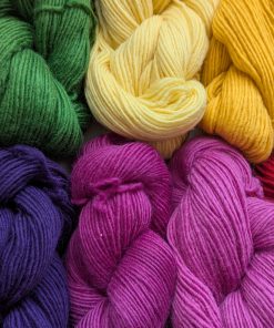Yarn in different colours