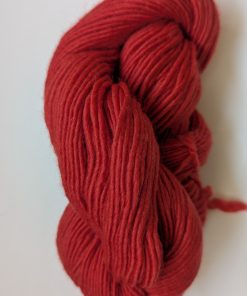 Scarlet knitting yarn in 100% pure virgin wool