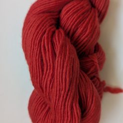 Scarlet knitting yarn in 100% pure virgin wool