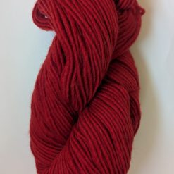 Ruby Red knitting yarn in 100% pure virgin wool